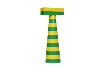 Molino Horizontal zout- & pepermolen 29 cm - Green-yellow - Hem