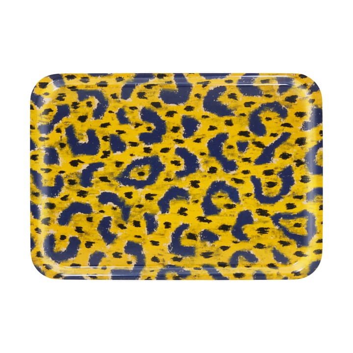 Monster dienblad Medium 37x53 cm - Ochre yellow-grey-black - Hem