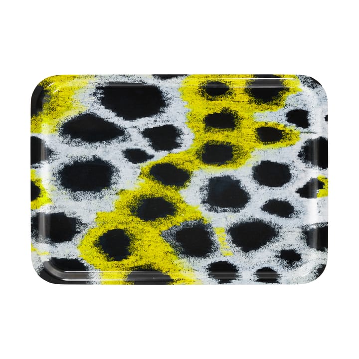 Monster dienblad Medium 37x53 cm - White-yellow-black - Hem