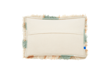 Monster kussen Large 40x60 cm - Turquoise-peach - Hem