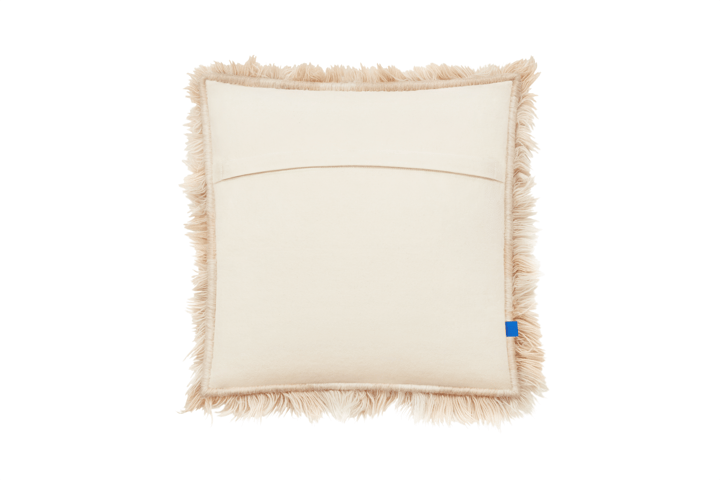 Monster kussen Medium 50x50 cm, Beige-off white Hem