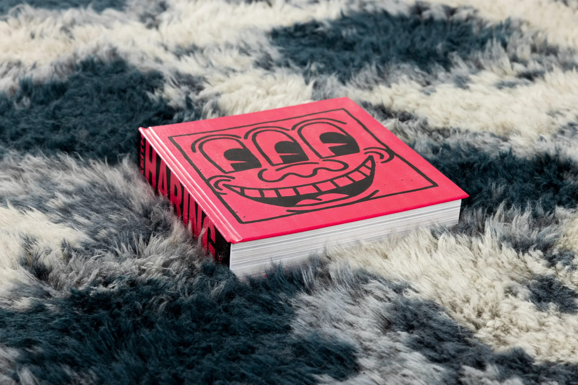 Monster vloerkleed Extra Large 250x350 cm, Off white Hem