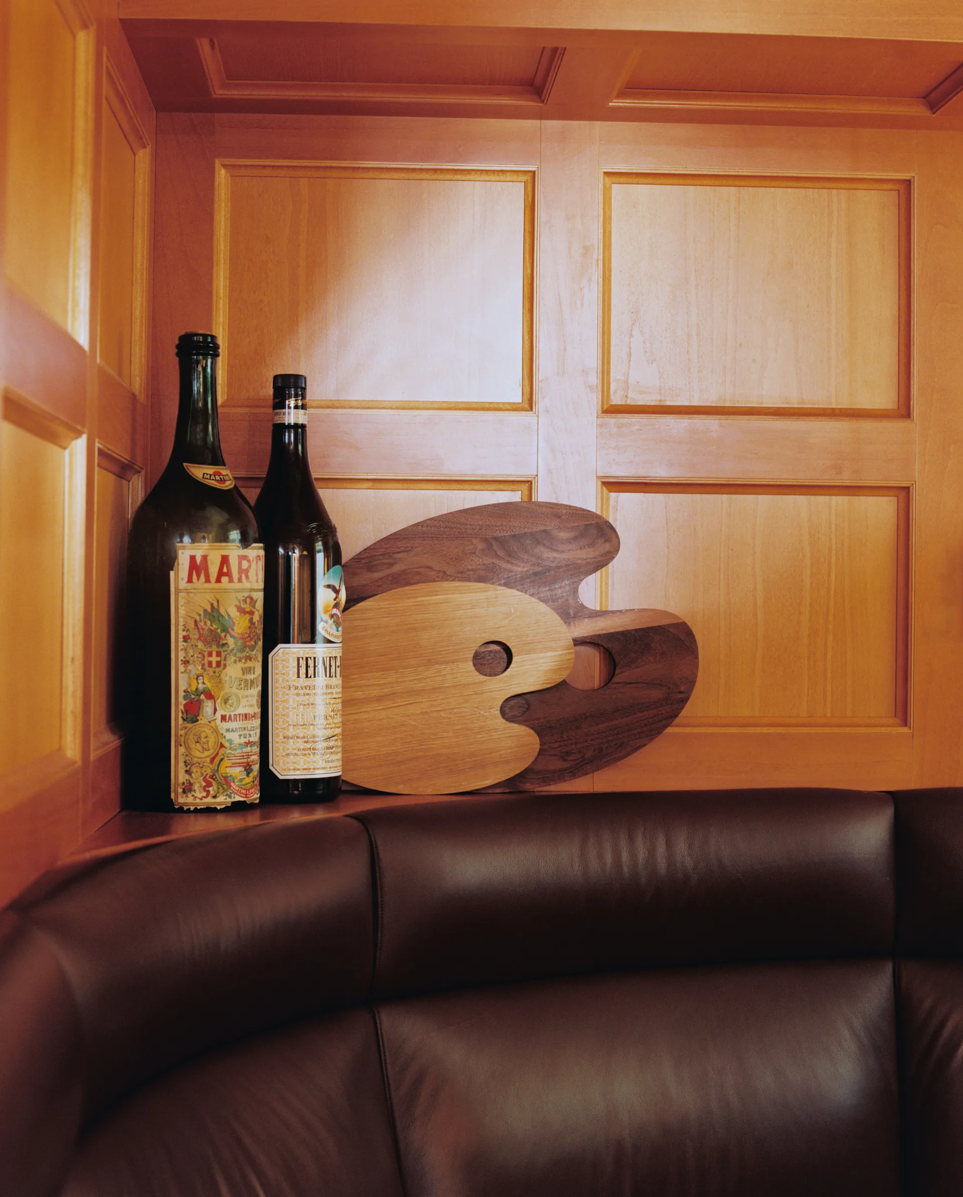 Palette snijplank Small 24x34 cm, Eikenhout Hem