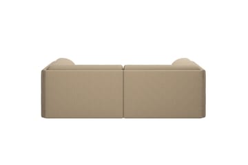 Palo Block 2-zits bank met armleuningen Low 200 cm - Beige - Hem