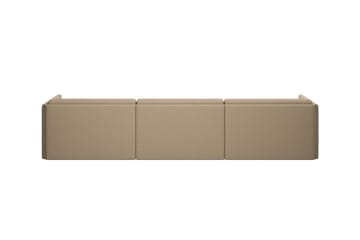 Palo Block 3-zits bank Low 295 cm - Beige - Hem