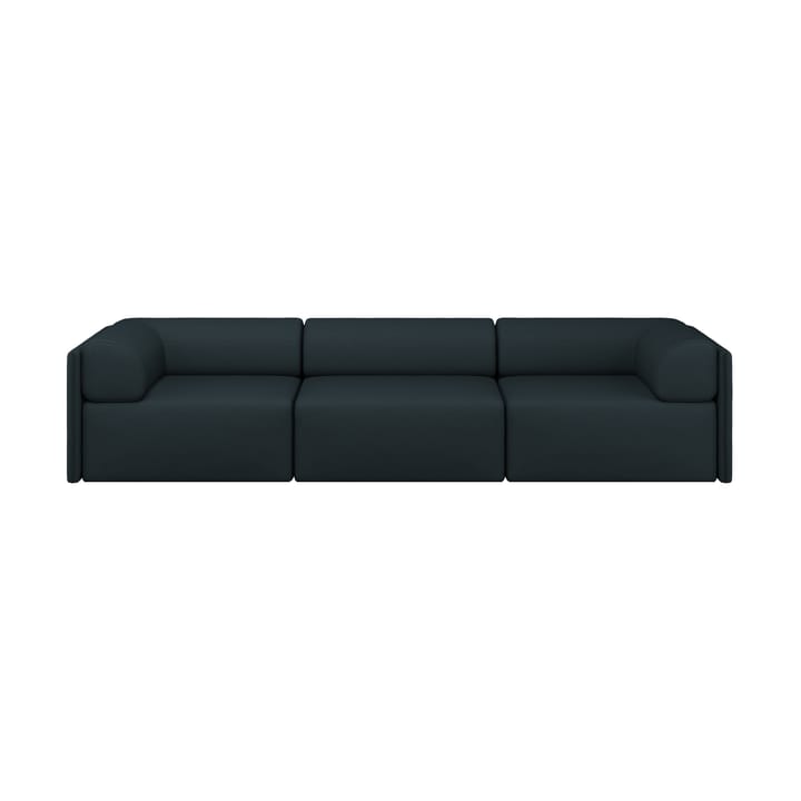 Palo Block 3-zits bank met armleuningen Low 295 cm - Pine - Hem