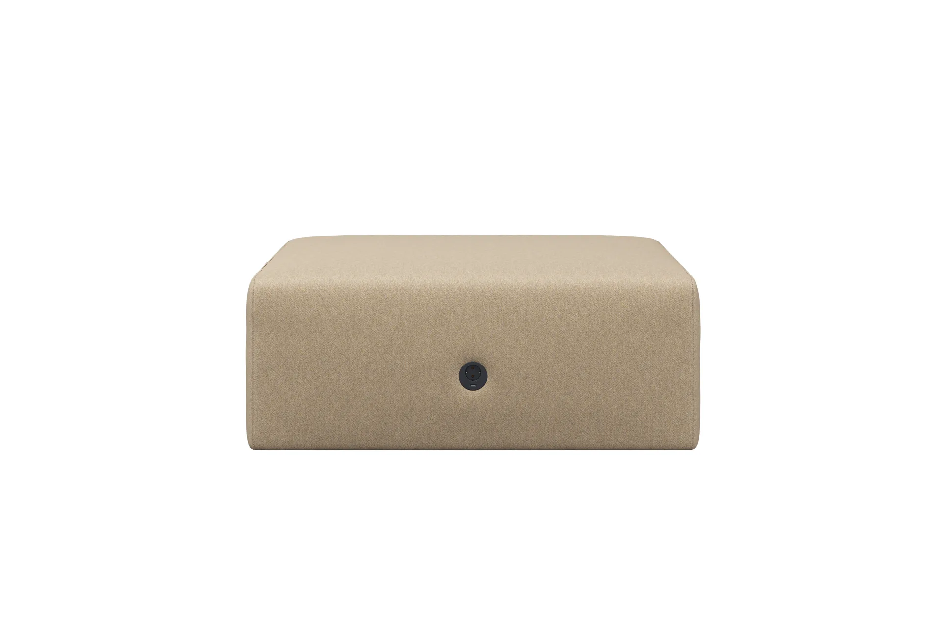 Palo Block ottoman 95x95 cm, Beige Hem
