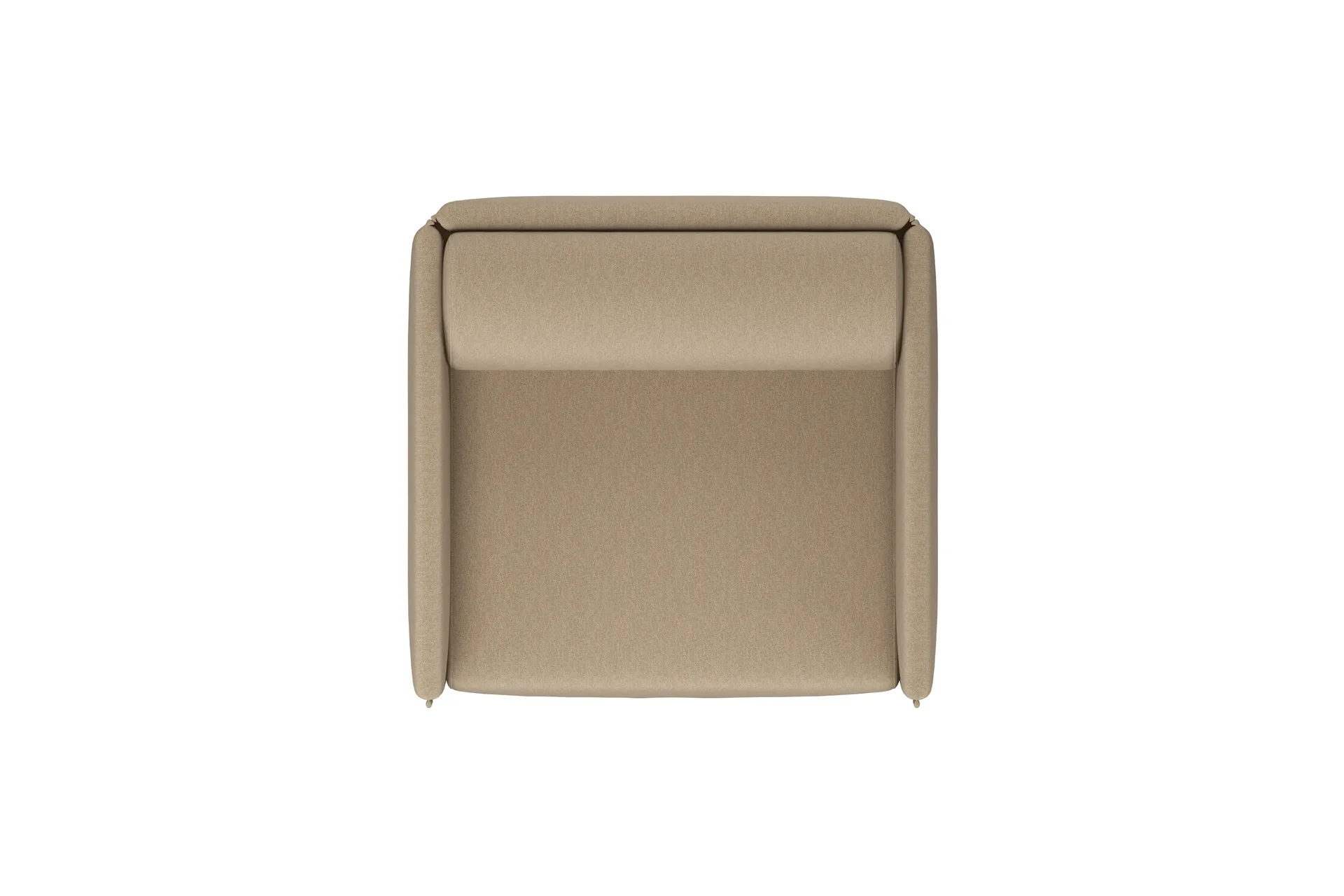 Palo Block Single-seater fauteuil Low, Beige Hem