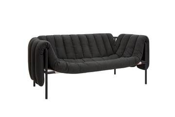 Puffy 2,5-zits bank 205 cm - Anthracite-black grey - Hem