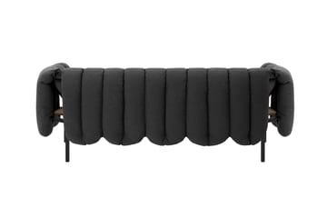 Puffy 2,5-zits bank 205 cm - Anthracite-black grey - Hem