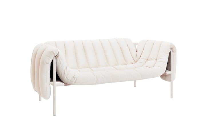 Puffy 2,5-zits bank 205 cm, Natural-cream Hem