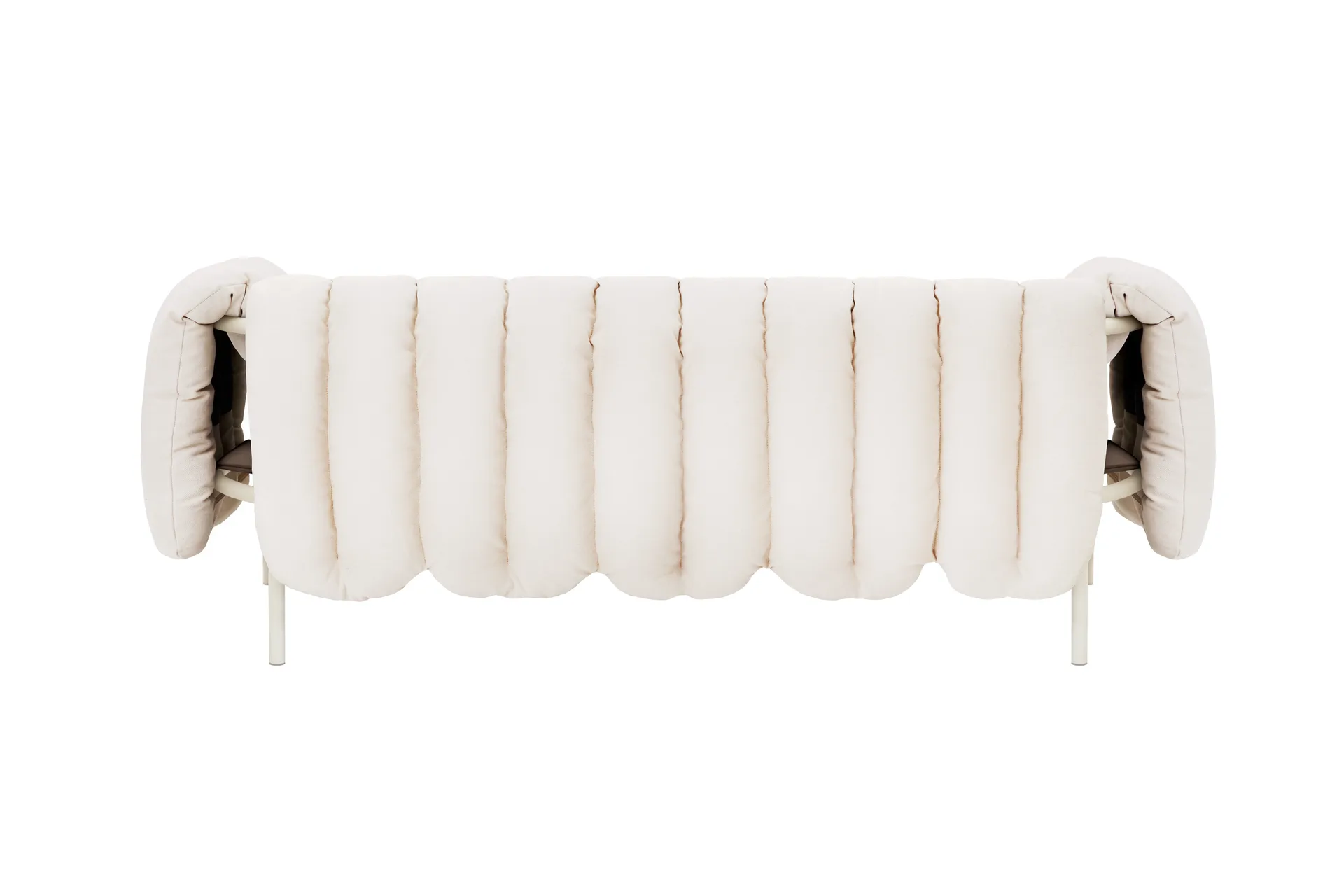 Puffy 2,5-zits bank 205 cm, Natural-cream Hem