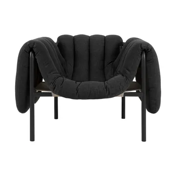 Puffy loungefauteuil - Anthracite-black grey - Hem
