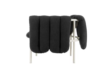 Puffy loungefauteuil - Anthracite-cream - Hem