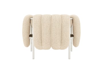 Puffy loungefauteuil - Eggshell-cream - Hem