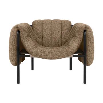 Puffy loungefauteuil - Sawdust-black grey - Hem