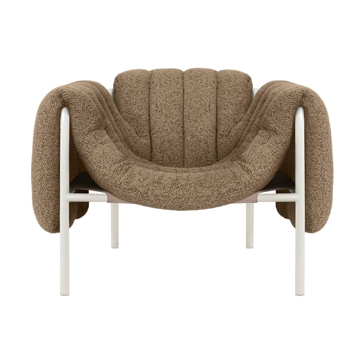 Puffy loungefauteuil - Sawdust-cream - Hem