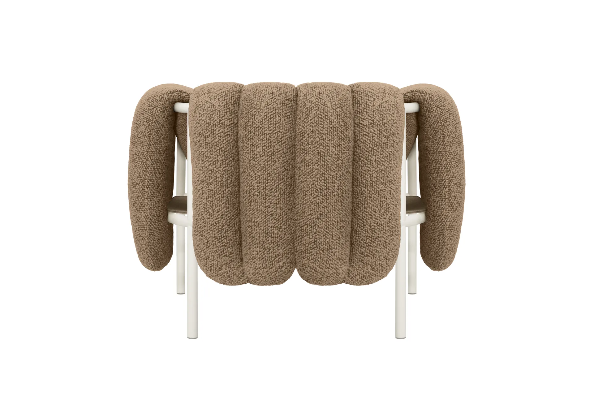 Puffy loungefauteuil, Sawdust-cream Hem