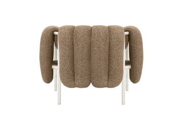 Puffy loungefauteuil - Sawdust-cream - Hem