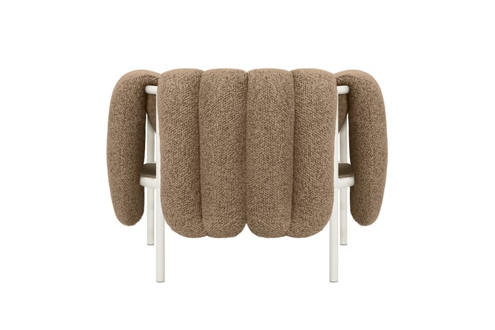 Puffy loungefauteuil, Sawdust-cream Hem