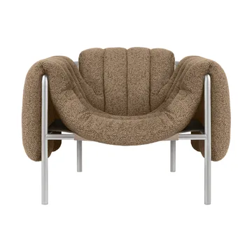 Puffy loungefauteuil - Sawdust-roestvrij staal - Hem