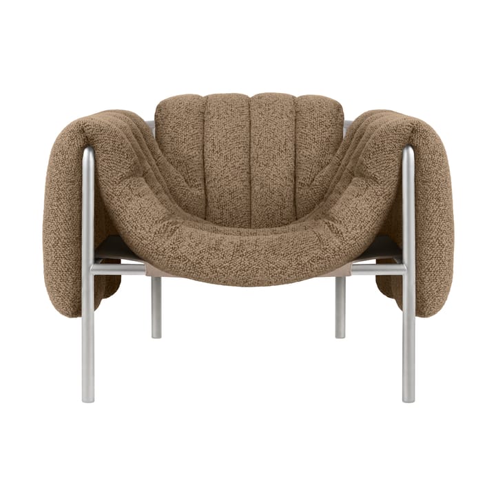 Puffy loungefauteuil - Sawdust-roestvrij staal - Hem