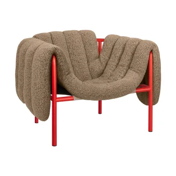 Puffy loungefauteuil - Sawdust-traffic red - Hem