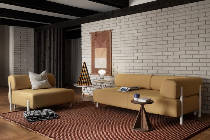 Rope vloerkleed Large 200x300 cm, Terracotta Hem