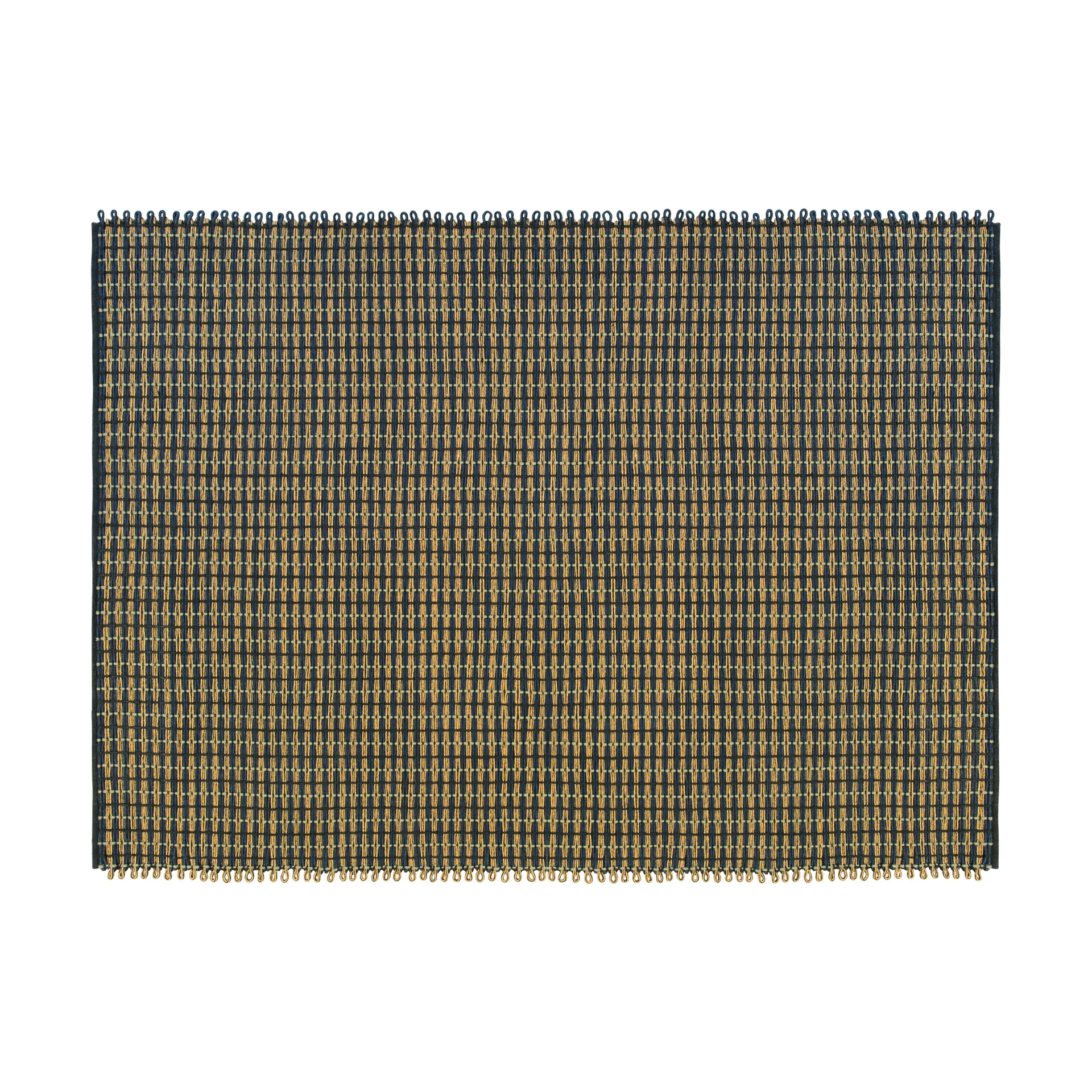 Rope vloerkleed Medium 170x240 cm, Night blue Hem