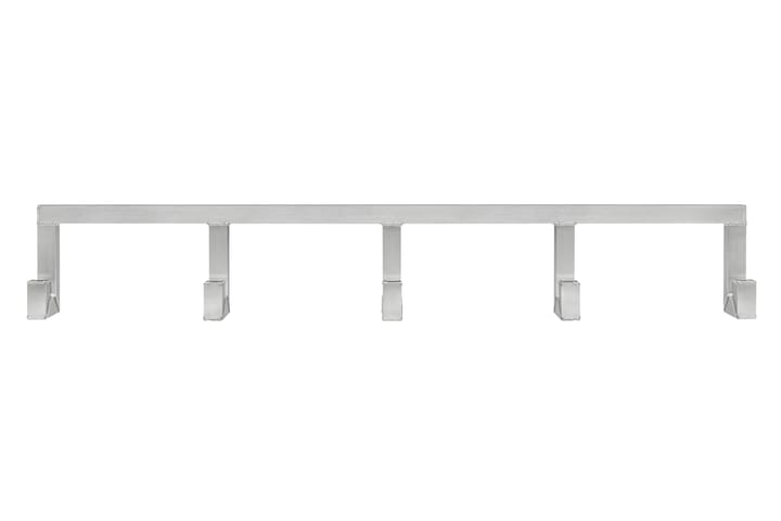 Tig Quintuple haak 115 cm, Geborsteld aluminium Hem