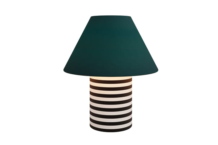 Toto tafellamp Large 64 cm, Pine-black & white stripes Hem