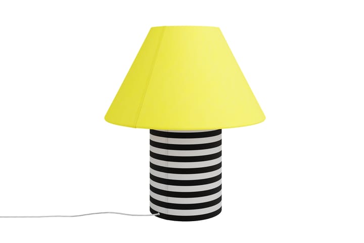 Toto tafellamp Large 64 cm, Wax yellow-black & white stripes Hem