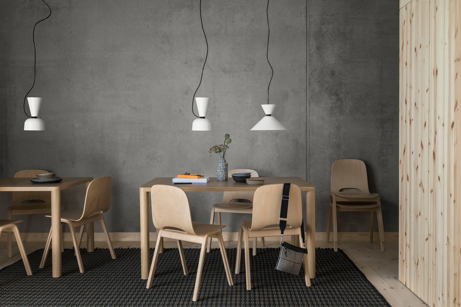 Touchwood stoel, Beukenhout Hem