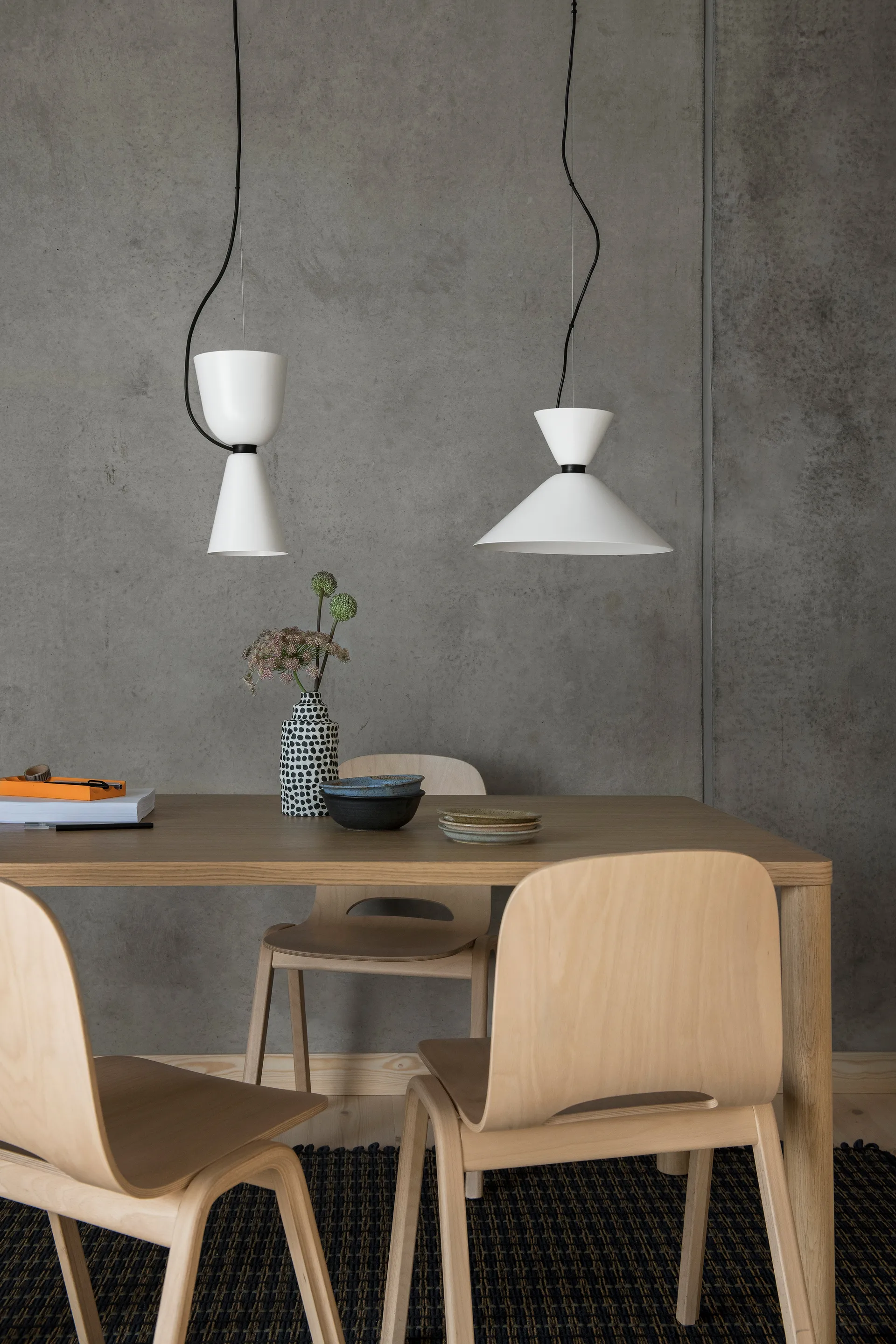 Touchwood stoel, Beukenhout Hem