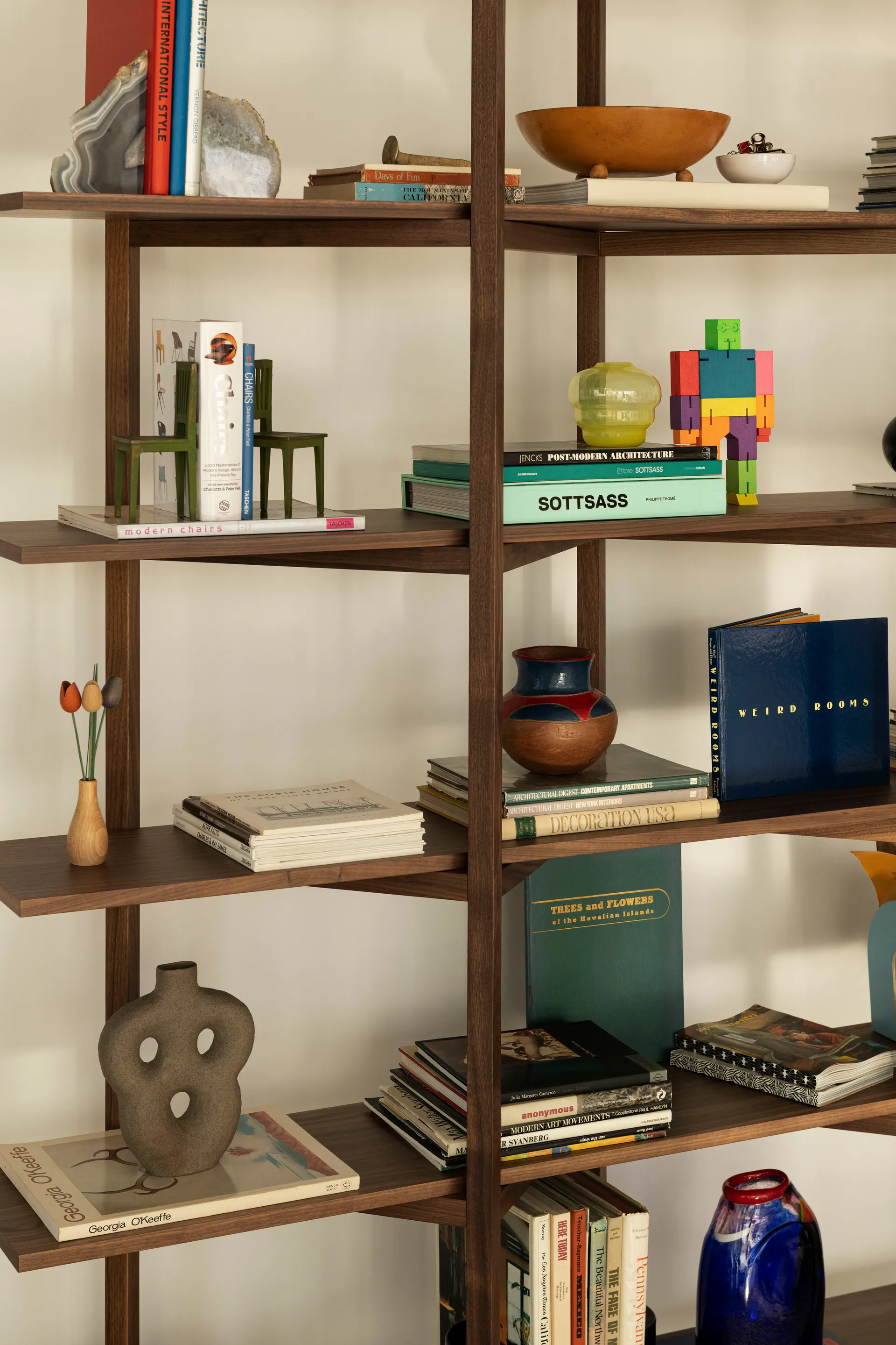 Zig Zag plank High 175x214 cm, Walnoot Hem