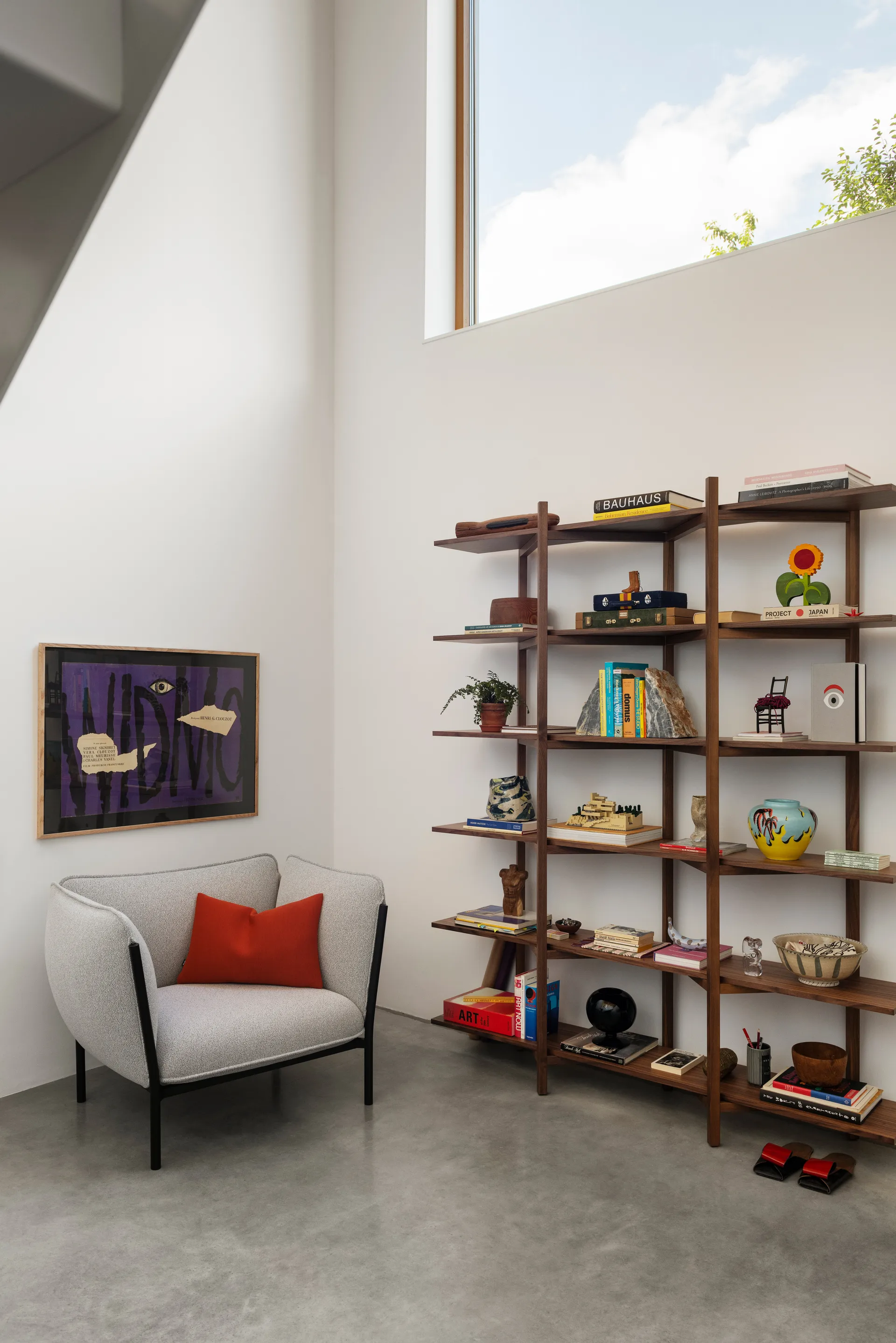 Zig Zag plank High 175x214 cm, Walnoot Hem