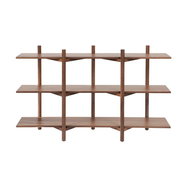 Zig Zag plank Low 175x100 cm - Walnoot - Hem