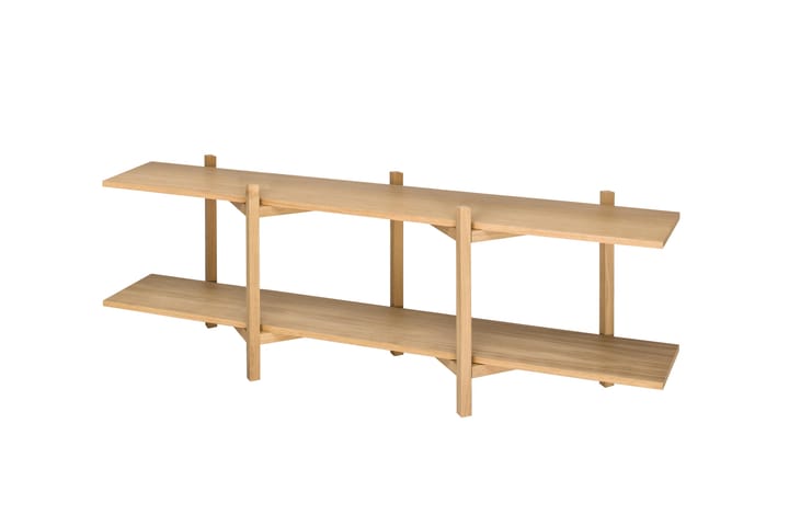 Zig Zag plank Media 194x57 cm, Eikenhout Hem