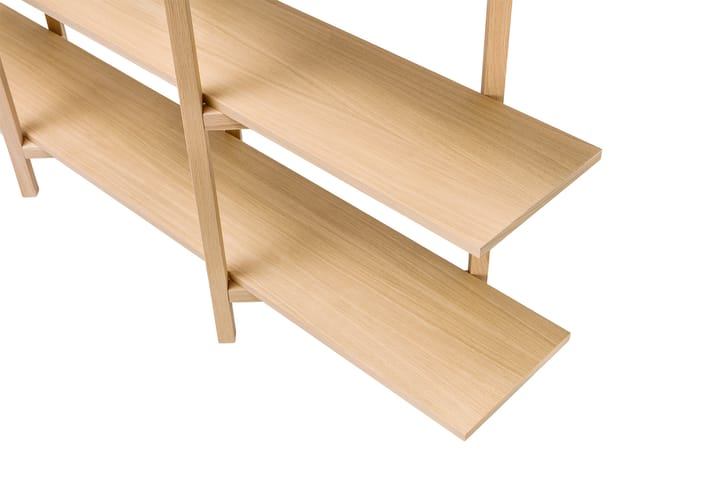 Zig Zag plank Media 194x57 cm, Eikenhout Hem