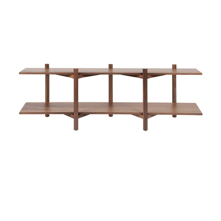 Zig Zag plank Media 194x57 cm - Walnoot - Hem