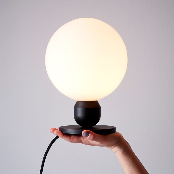 Atom tafellamp, Zwart Herstal