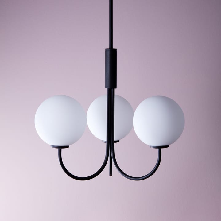 Ballon kroonluchter Ø 45 cm, zwart Herstal