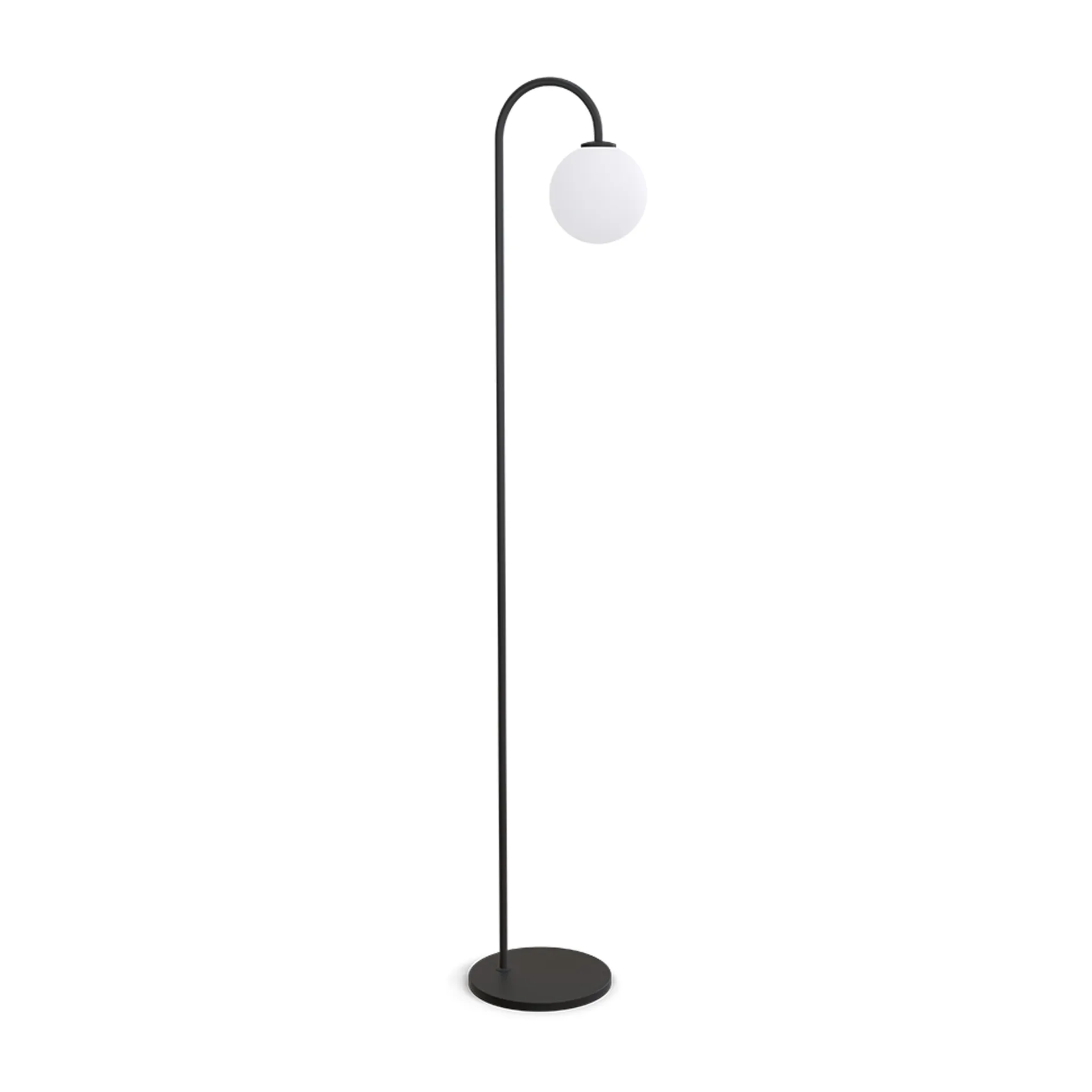 Ballon vloerlamp 137 cm, Zwart Herstal