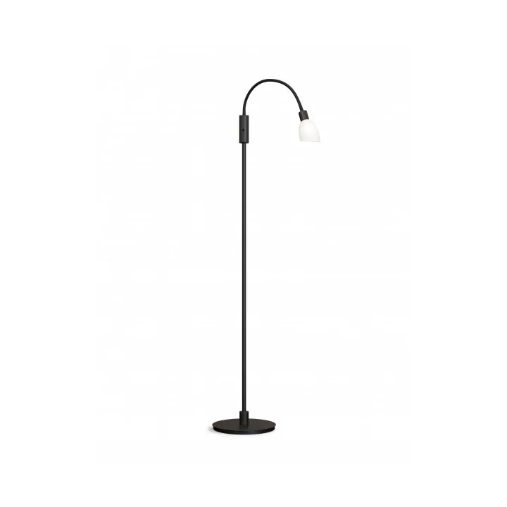 Cut enkele vloerlamp 140 cm, Zwart Herstal