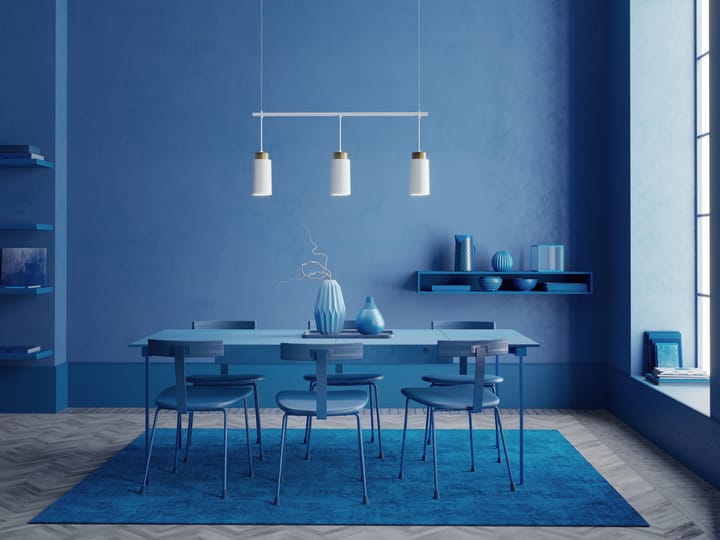 Edge hanglamp trio, Matwit-brons Herstal