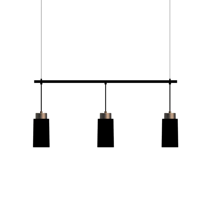 Edge hanglamp trio - Matzwart-brons - Herstal