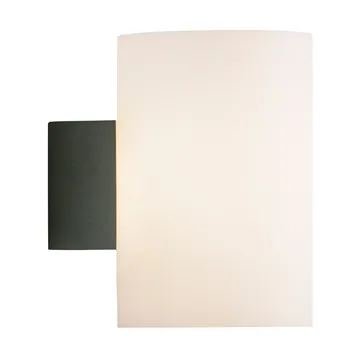 Evoke wandlamp groot - Antraciet-opaalglas - Herstal