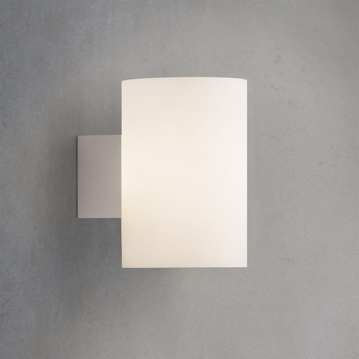 Evoke wandlamp groot, wit-wit glas Herstal