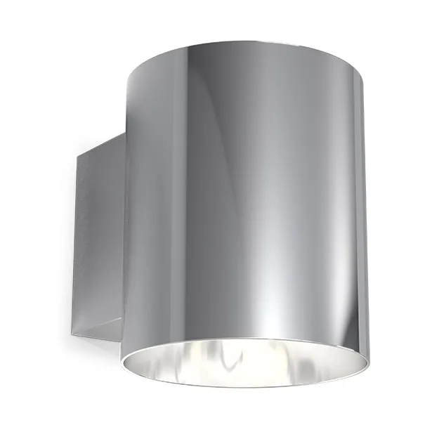 Evoke wandlamp klein, Chroom Herstal