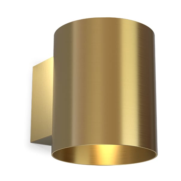 Evoke wandlamp klein - Satin messing - Herstal